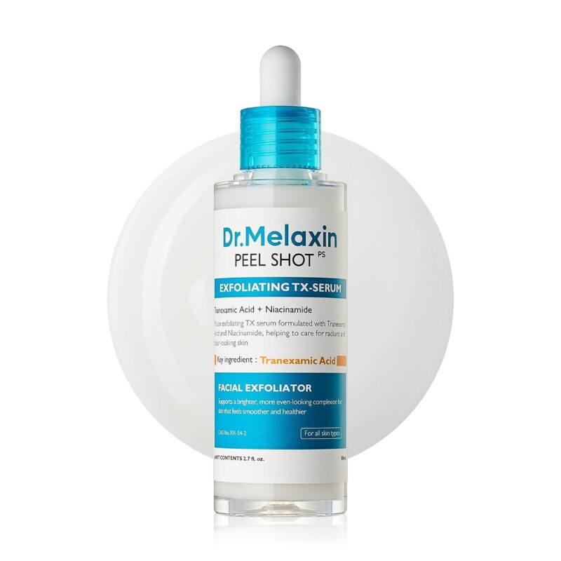 سرم لایه‌بردار و روشن‌کننده پوست دکتر ملاکسین Dr. Melaxin Peel Shot Exfoliating TX Serum حاوی ترانگزامیک اسید و نیاسینامید حجم 80 میل - Image 10
