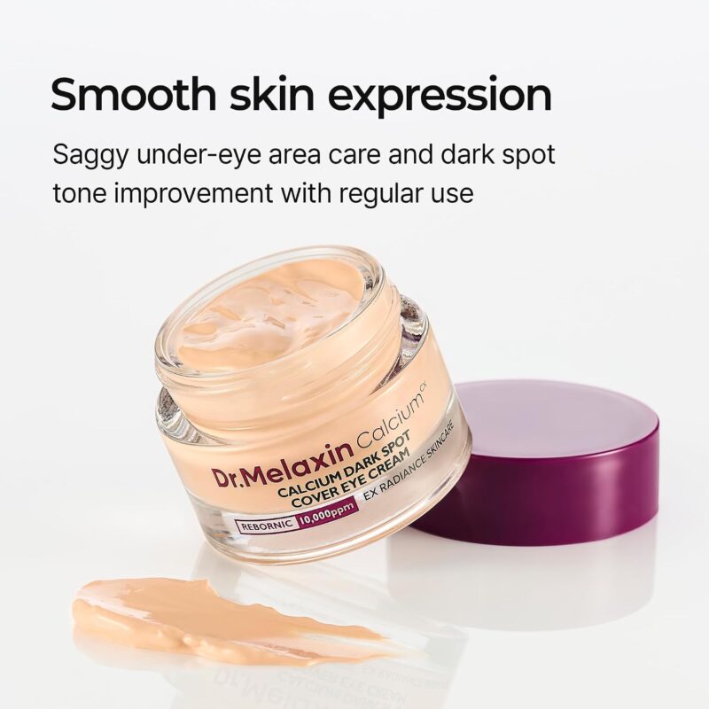 کرم دور چشم ضدلک کلسیم دکتر ملاکسین Dr. Melaxin Calcium Dark Spot Cover Eye Cream حجم 15 گرم - Image 4