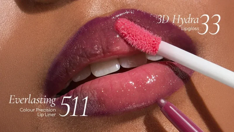 برق لب مرطوب‌کننده و براق‌کننده کیکو میلانو KIKO Milano 3D Hydra Lipgloss شماره 04 Pearly Peach Rose - Image 9