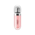 برق لب مرطوب‌کننده و براق‌کننده کیکو میلانو KIKO Milano 3D Hydra Lipgloss شماره 04 Pearly Peach Rose - Image 2