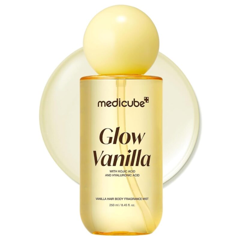 میست خوشبوکننده مو و بدن وانیلی مدیکوب Medicube Glow Vanilla Hair & Body Fragrance Mist حجم 250 میل - Image 2