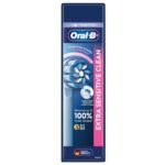 سری یدک مسواک برقی اورال-بی Oral-B Extra Sensitive Clean مناسب دندان و لثه حساس بسته 3 عددی