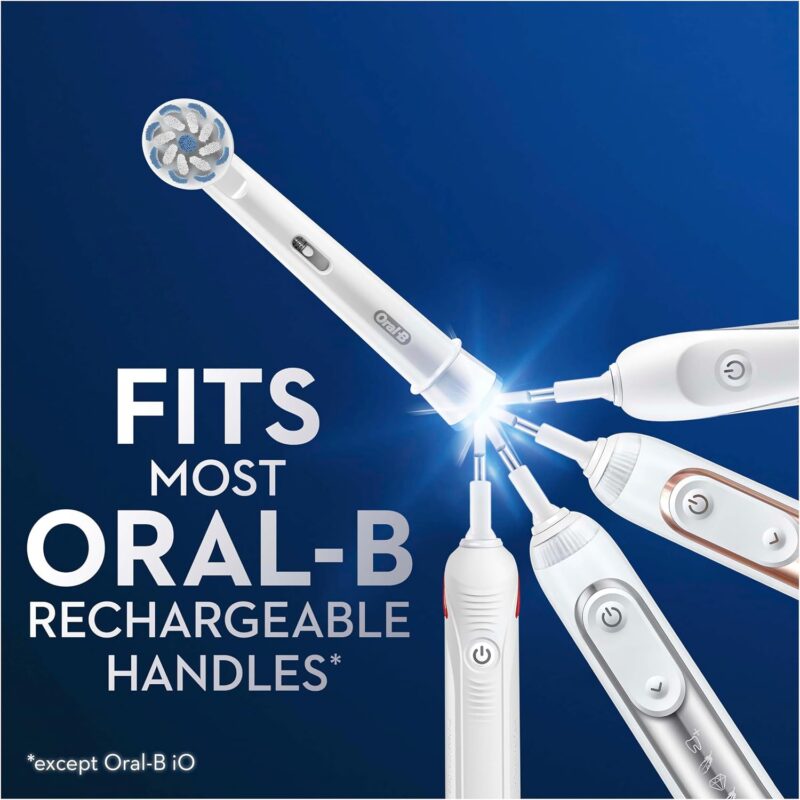 سری یدک مسواک برقی اورال-بی Oral-B Extra Sensitive Clean مناسب دندان و لثه حساس بسته 3 عددی - Image 3