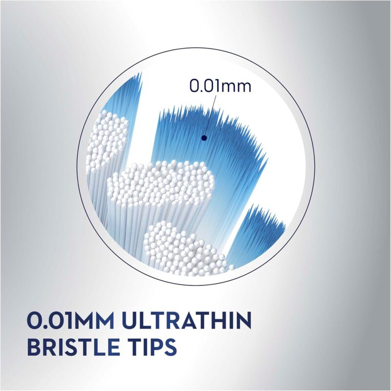 سری یدک مسواک برقی اورال-بی Oral-B Extra Sensitive Clean مناسب دندان و لثه حساس بسته 3 عددی - Image 4