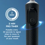 مسواک برقی اورال بی Oral-B Vitality Pro Black با 3 حالت مسواک‌زدن و تایمر 2 دقیقه‌ای رنگ مشکی - Image 4