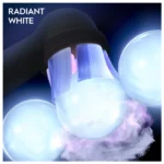 سری یدک مسواک برقی اورال بی Oral-B iO Radiant Whiteکمک به حذف لکه‌های سطحی دندان رنگ مشکی بسته 2 عددی - Image 3