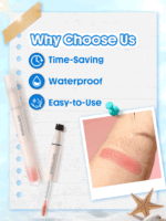 قلم دو سر رژگونه و کک‌ومک شیگلم SHEGLAM Sunspell Freckle & Flush Pen رنگ Risky Business - Image 4