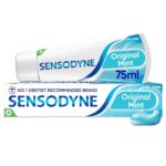 خمیردندان روزانه مخصوص دندان‌های حساس سنسوداین Sensodyne Daily Care Original با فلوراید و طعم نعناع حجم 75 میل
