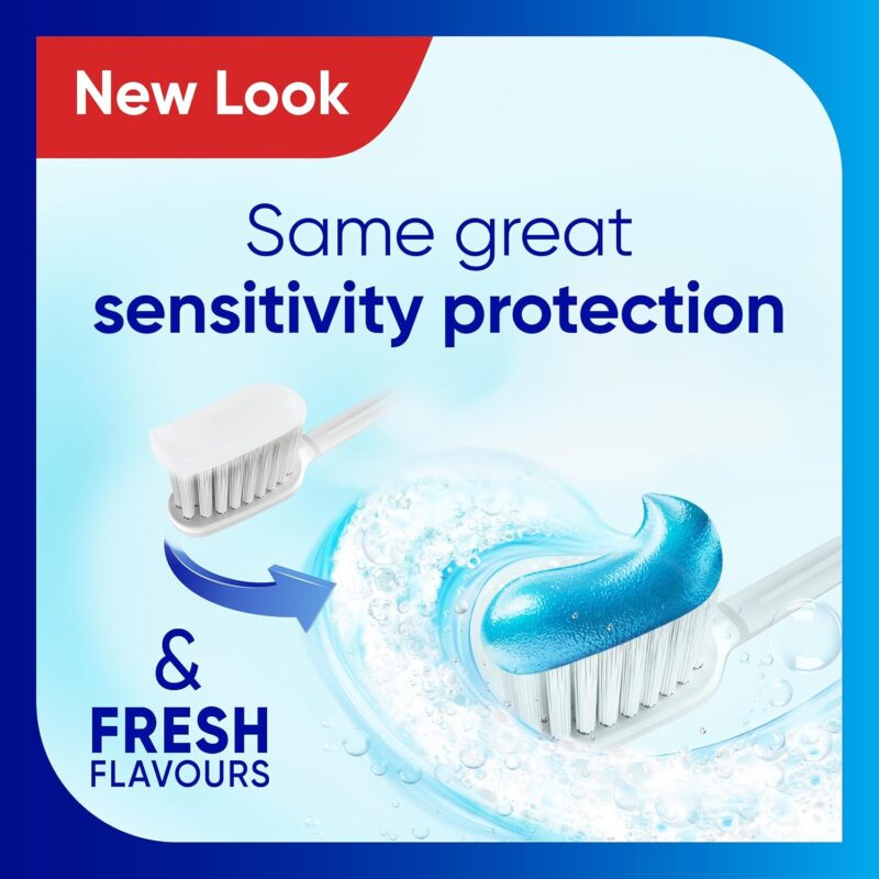 خمیر دندان ضد حساسیت و سفیدکننده سنسوداین Sensodyne Repair & Protect Mint حجم 75 میل - Image 3