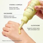 اسنس روشن‌کننده و ضدلک آرنسیا Arencia Vitamin C Glutathione Booster Shot حاوی ویتامین C، گلوتاتیون و نیاسینامید حجم 95 میل - Image 5