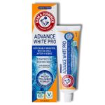 خمیر دندان سفید کننده و جرم‌گیر اَرم اند همر Arm & Hammer Advance White Pro حجم 75 میل