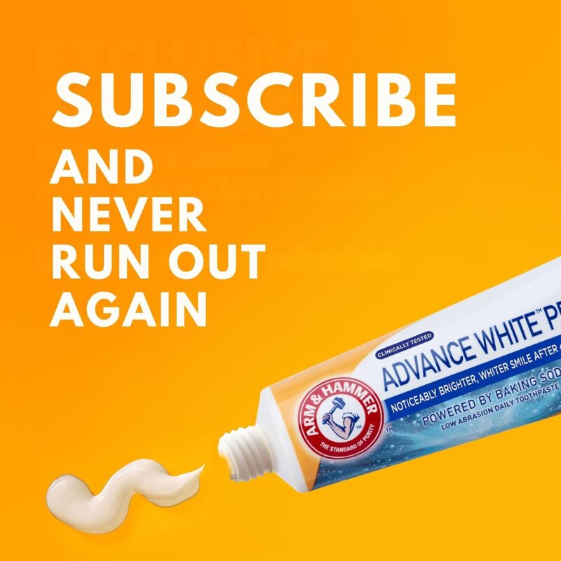 خمیر دندان سفید کننده و جرم‌گیر اَرم اند همر Arm & Hammer Advance White Pro حجم 75 میل - Image 3
