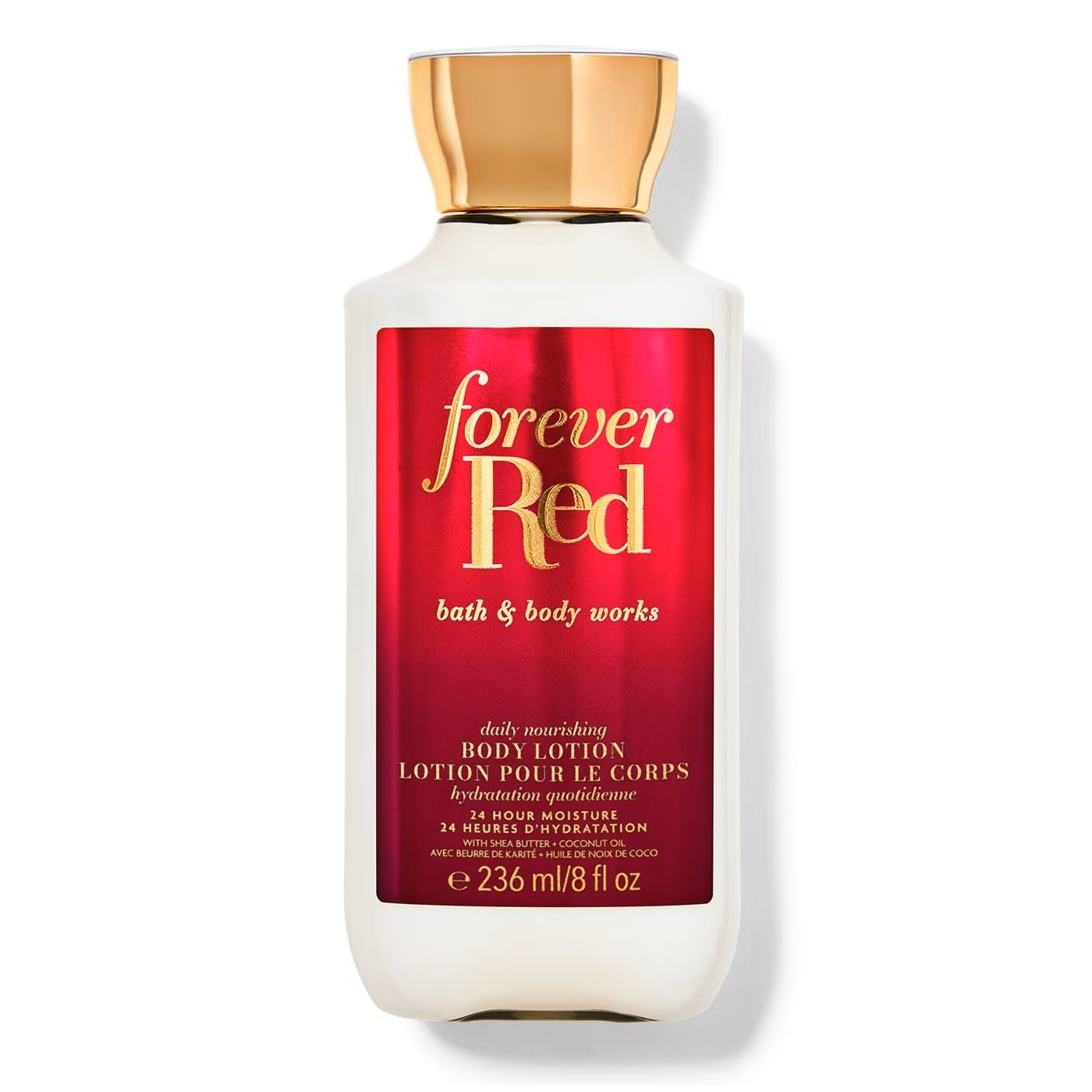 bath-body-works-forever red-body-lotion-236-ml لوسیون بدن بث اند بادی Bath & Body forever Red حجم 236 میل - Image 1