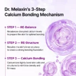 سرم ضد چروک و لیفتینگ دکتر ملاکسین Dr. Melaxin Calcium Bonding حاوی REBORNIC و کلسیم حجم 50 میل - Image 5