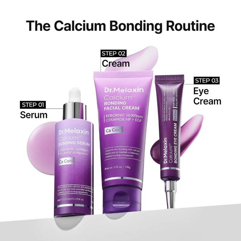 سرم ضد چروک و لیفتینگ دکتر ملاکسین Dr. Melaxin Calcium Bonding حاوی REBORNIC و کلسیم حجم 50 میل - Image 12