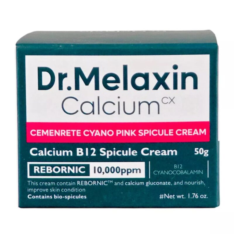 کرم ضد چروک و روشن کننده اسپیکول دکتر ملاکسین Dr.Melaxin Cemenrete Cyano Pink Spicule Cream حجم 50 گرم - Image 2