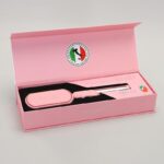 برس حرارتی صاف‌کننده و حالت‌دهنده مو انزو ENZO EN-4002 Pink KERATIN رنگ صورتی - Image 2