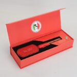 برس حرارتی صاف‌کننده و حالت‌دهنده مو انزو ENZO EN-4002 Red KERATIN رنگ قرمز - Image 2