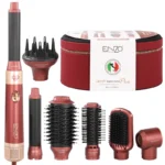 سشوار چندکاره 7 در 1 انزو ENZO Professional Supermotor Pro مدل EN-4133PRO-7 رنگ قرمز
