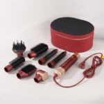 سشوار چندکاره 7 در 1 انزو ENZO Professional Supermotor Pro مدل EN-4133PRO-7 رنگ قرمز - Image 4