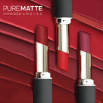 رژ لب جامد پودری مات گلدن رز Golden Rose Pure Matte Powder Lipstick شماره 101 - Image 2