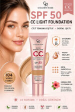 سی سی کرم گلدن رز Golden Rose Skin Perfect شماره 104 رنگ Warm Honey - Image 4