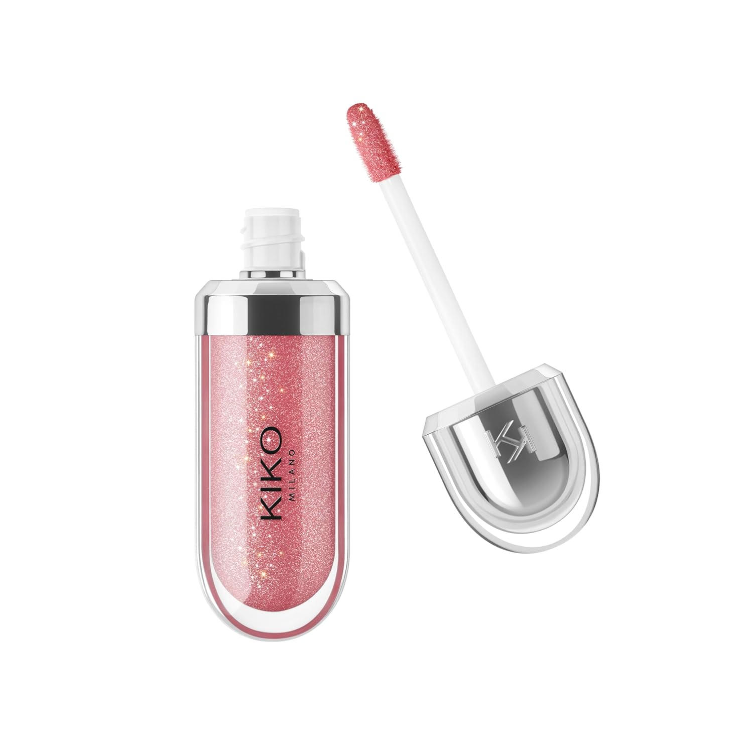 kiko-milano-3d-hydra-lipgloss-17 Pearly Mauve برق لب مرطوبکننده و براقکننده کیکو میلانو KIKO Milano 3D Hydra Lipgloss شماره 17 Pearly Mauve - Image 1