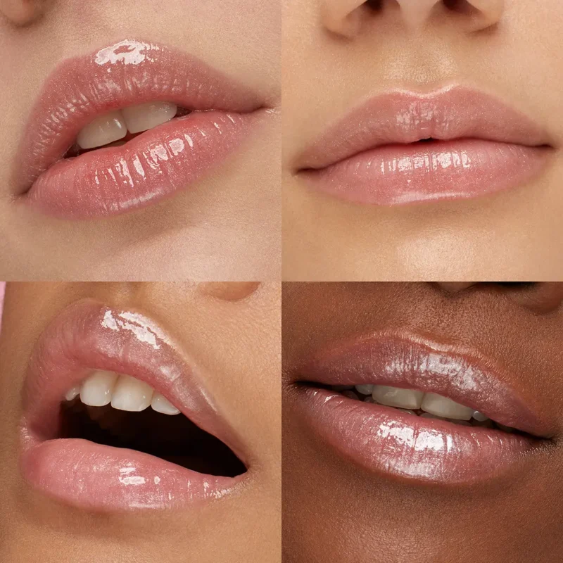 برق لب مرطوب‌کننده و براق‌کننده کیکو میلانو KIKO Milano 3D Hydra Lipgloss شماره 32 Pearly Natural Rose - Image 4