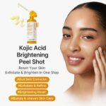 سرم آمپولی لایه‌بردار و روشن‌کننده کوجیک اسید و زردچوبه مدیکیوب Medicube Kojic Acid Turmeric Peel Shot حجم 80 میل - Image 3