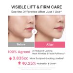 کرم ضدچروک و سفت‌کننده گردن مدیکوب Medicube PDRN Collagen Gua Sha Neck Wrinkle Cream حاوی وولوفیلین 5٪ حجم 90 گرم - Image 4
