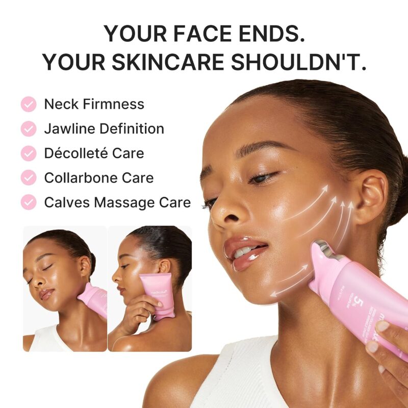 کرم ضدچروک و سفت‌کننده گردن مدیکوب Medicube PDRN Collagen Gua Sha Neck Wrinkle Cream حاوی وولوفیلین 5٪ حجم 90 گرم - Image 5