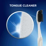 مسواک نرم و فوق‌باریک اورال-بی Oral-B Cross Action Gentle Clean Ultrathin Charcoal با برس Extra Soft - Image 8