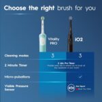مسواک برقی اورال بی Oral-B Vitality Pro Mint Green با 3 حالت مسواک‌زدن و تایمر 2 دقیقه‌ای رنگ سبز - Image 6