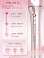 دستگاه فر کننده مو شیگلم SHEGLAM Cupid's Charm One-Touch Instant Curler سایز 25mm - Image 10