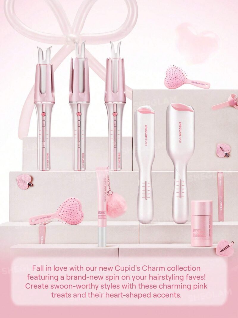 دستگاه فر کننده مو شیگلم SHEGLAM Cupid's Charm One-Touch Instant Curler سایز 25mm - Image 12