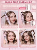 دستگاه فر کننده مو شیگلم SHEGLAM Cupid's Charm One-Touch Instant Curler سایز 25mm - Image 5