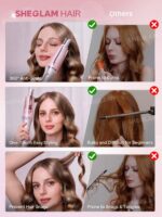 دستگاه فر کننده مو شیگلم SHEGLAM Cupid's Charm One-Touch Instant Curler سایز 25mm - Image 7