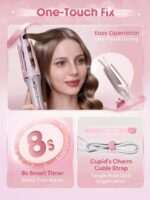 دستگاه فر کننده مو شیگلم SHEGLAM Cupid's Charm One-Touch Instant Curler سایز 25mm - Image 9