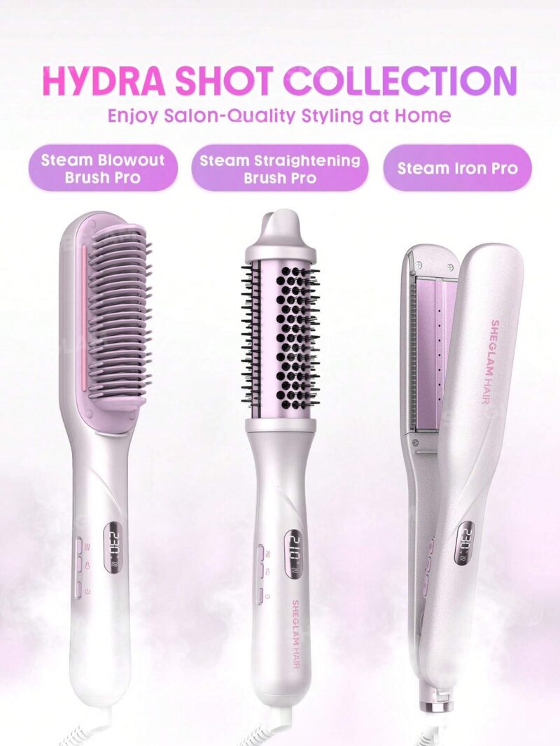 برس حرارتی شیگلام SHEGLAM Hydra Shot Steam Blowout Brush Pro - Image 11