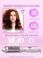 برس حرارتی شیگلام SHEGLAM Hydra Shot Steam Blowout Brush Pro - Image 3