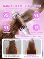 برس حرارتی شیگلام SHEGLAM Hydra Shot Steam Blowout Brush Pro - Image 4