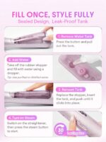 برس حرارتی شیگلام SHEGLAM Hydra Shot Steam Blowout Brush Pro - Image 9