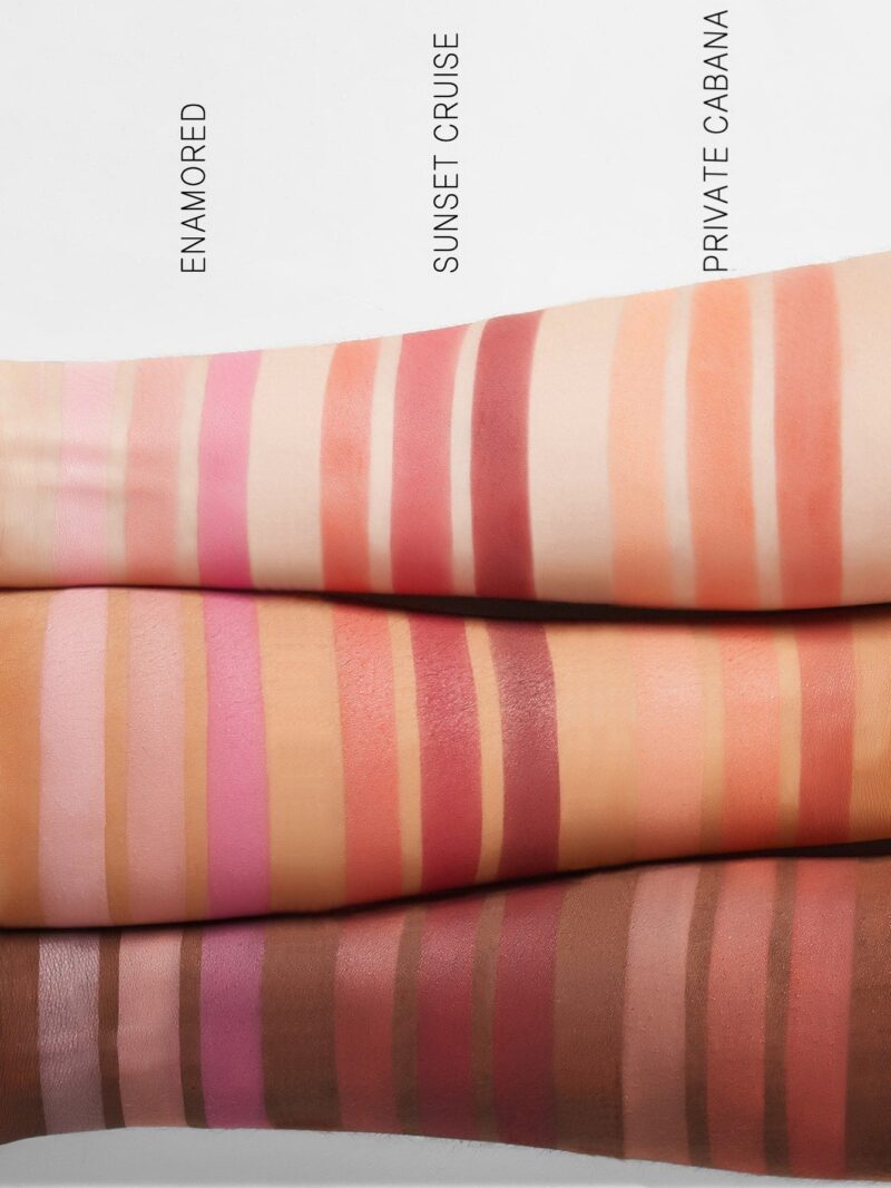 پالت رژگونه سه‌تایی شیگلم SHEGLAM Sweet Cheeks Blush Trio رنگ Private Cabana - Image 5