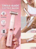 شیور برقی تک‌تیغه بدن و صورت شیگلم SHEGLAM Smooth Moves Single Blade Electric Razor - Image 11