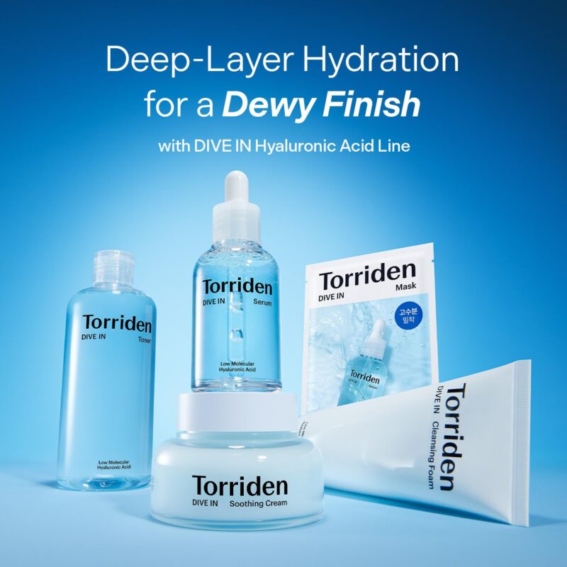 سرم آبرسان هیالورونیک اسید ۵ بعدی توریدن Torriden Dive In Low Molecular Hyaluronic Acid حجم 50 میل - Image 13