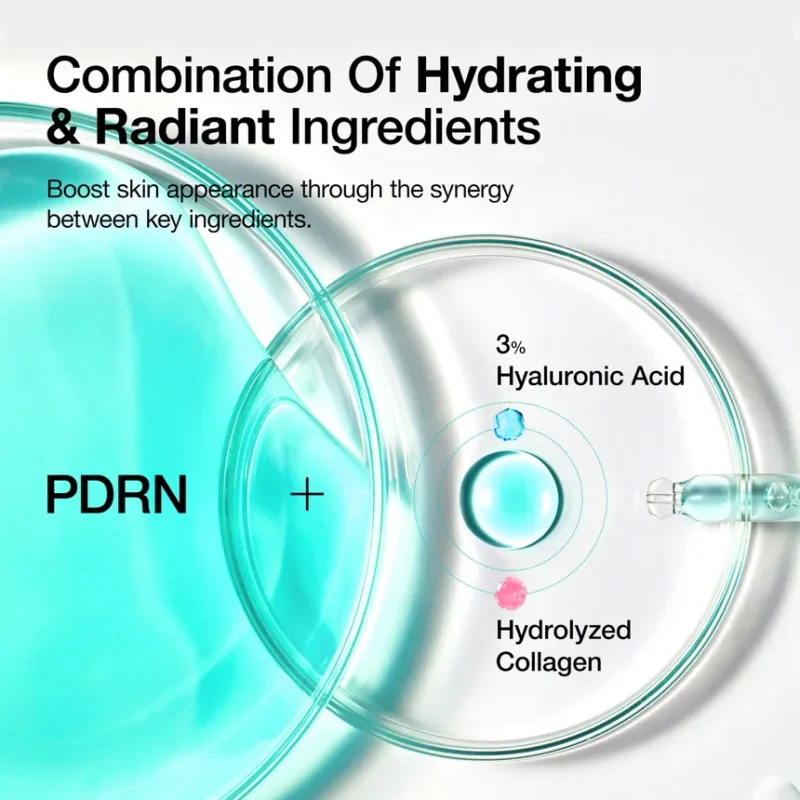 سرم آبرسان هیالورونیک اسید آنوا ANUA PDRN Hyaluronic Acid Capsule 100 حاوی کلاژن حجم 30 میل - Image 4