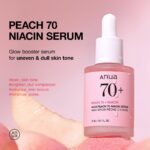 سرم روشن‌کننده و آبرسان آنوا ANUA Peach 70 Niacinamide Serum حاوی نیاسینامید حجم 30 میل - Image 3