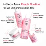 سرم روشن‌کننده و آبرسان آنوا ANUA Peach 70 Niacinamide Serum حاوی نیاسینامید حجم 30 میل - Image 6
