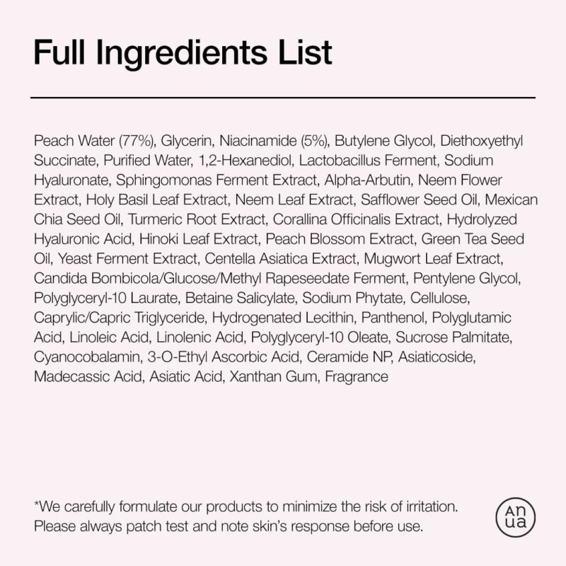 سرم روشن‌کننده و آبرسان آنوا ANUA Peach 70 Niacinamide Serum حاوی نیاسینامید حجم 30 میل - Image 8