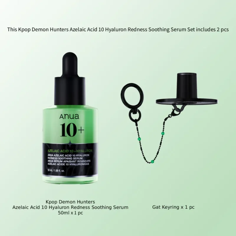 سرم آبرسان ضدجوش و  ضدقرمزی آنوا Anua Azelaic Acid 10 Hyaluron Redness Soothing Serum Kpop Demon Hunters حجم 50 میل - Image 17